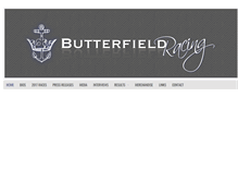 Tablet Screenshot of butterfieldracing.com